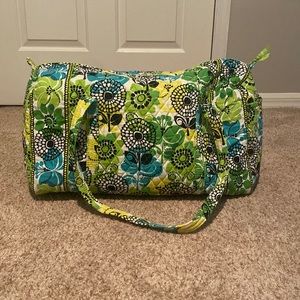 Vera Bradley Limes Up duffel